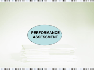 PROCESS-ORIENTED PERFORMANCE
