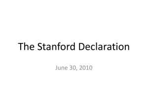 Stanford Declaration