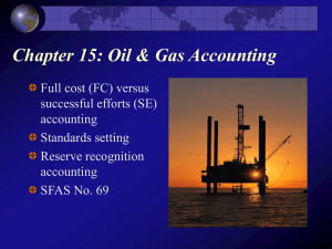 Chapter 15: Oil & Gas Accounting