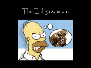 Key Ideas of the Enlightenment