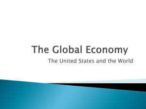 The Global Economy - Plain Local Schools