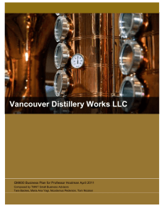 Vancouver Distillery Works LLC