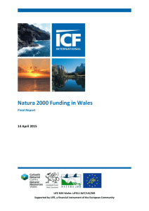 LIFE Natura 2000 Funding in Wales