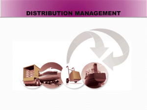 distribution management