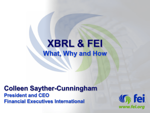 XBRL - Financial Executives International