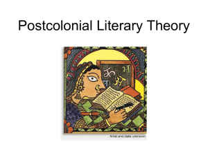 Postcolonialism - My Teacher Pages