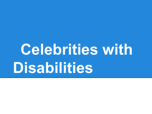 Celebrities with Disabilities Tom Cruise