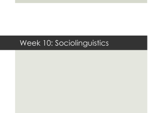[W6 T10] Sociolinguistics – Iron Women