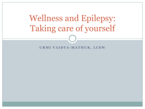 Wellness and Epilepsy