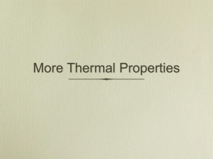 Thermal Props 2 PPT