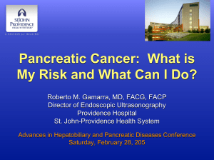Pancreatic Cancer - St. John Providence