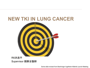 New TKI in Lung cancer