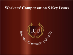 Workers' Compensation - Insurance Community University