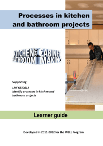 Learner guide: 'Processes in K&B projects'