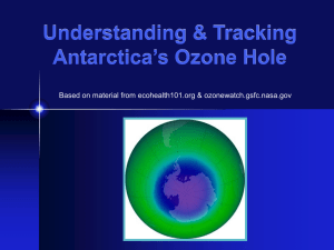 Ozone Hole PowerPoint