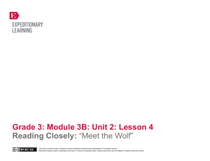 Grade 3 Module 3B, Unit 2, Lesson 4