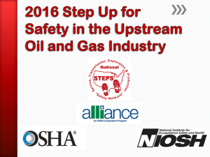 2016 Step Up for Safety in the Upstream Oil and Gas