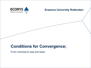 Conditions for Convergence