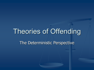 Biological Theories of Offending