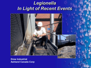 Legionella Risk Management - Cooling Tower Maintenance Inc