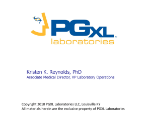 Concentration - PGXL Laboratories