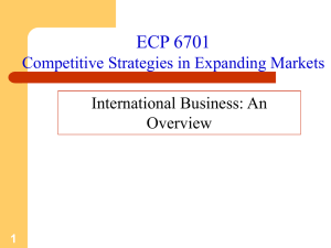 International Business: An Overview
