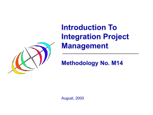 M14. Project Management