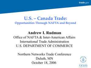US Canada Trade