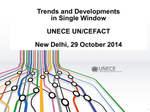 Trends and Developments in Single Window