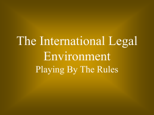 International Legal