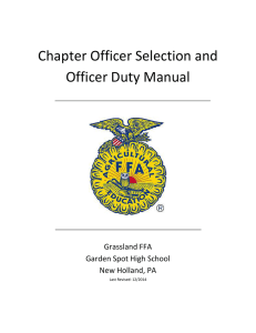 Officer Application Packet
