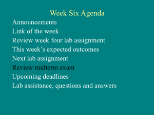 Week_6 - Computing Sciences