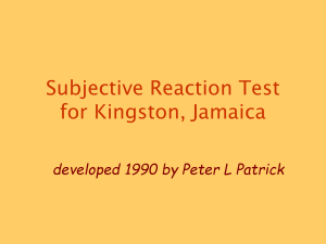 Kingston tests