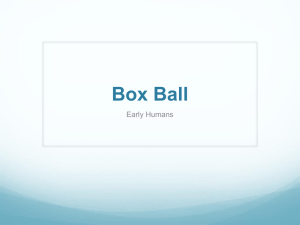 Box ball Review Activity