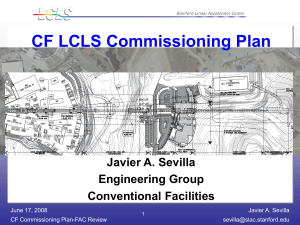 Conventional Facilities Overview