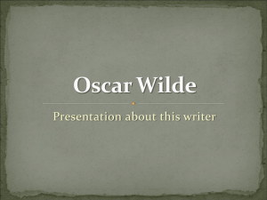 Oscar Wilde - ZSP Witkowo