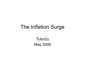 The Inflation Surge