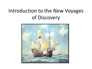 Introduction to the New Voyages of Discovery