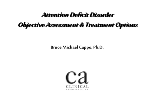 attention deficit disorder - Signature Behavioral Healthcare