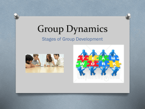 3. Stages of Group Development