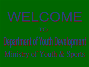 1. Skill Development Training On-going Programmes of DYD
