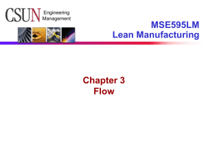 Lean Thinking Chapter 3