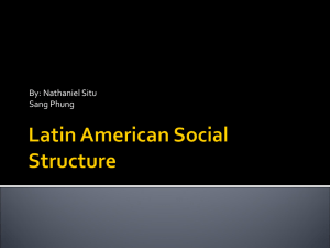 Latin American Social Structure