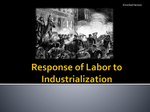 Labor Unions Notes