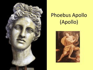 Mythology Lesson 10_Apollo