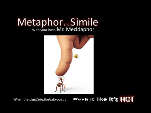 Metaphor And Simile Intro