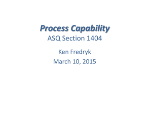 ASQ Process Capability Overview Mar 10