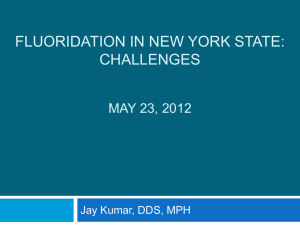 Jay Kumar's PowerPoint - Association of State and Territorial Dental