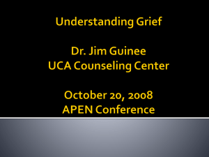 Understanding Grief - Counseling Center Village