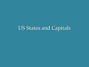 US States and Capitals